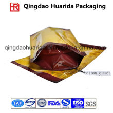 Stand up Food Packaging Pouch avec fond Gusset